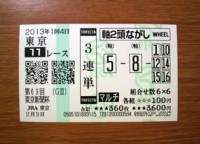 東京新聞杯2013的中