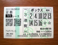 アルデバランＳ2013的中