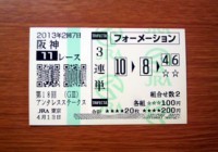 アンタレスＳ2013的中