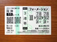 鳴尾記念2013的中