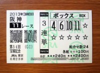 宝塚記念2013的中 宝塚記念2013的中