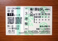 中京記念2013的中 中京記念2013的中