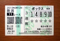 新潟記念2013的中