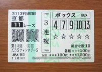 ファンタジーS2013的中