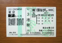 5回5日東京7レース