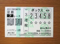 5回7日京都7レース