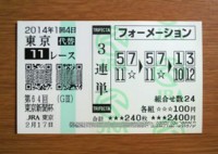 東京新聞杯２０１４的中