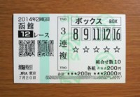 潮騒特別2014的中/競馬予想無料