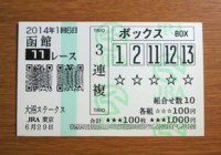 競馬予想無料PRO/大沼S2014