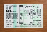 ラジオNIKKEI賞2014的中/競馬予想無料 ラジオNIKKEI賞2014的中/競馬予想無料