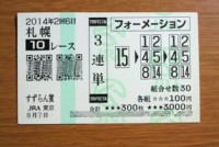 すずらん賞2014的中/競馬予想無料