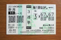 京成杯オータムハンデ2014的中/競馬予想無料