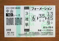 初咲賞2015的中/競馬予想無料