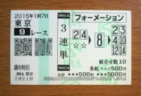 調布特別2015的中/競馬予想無料