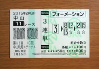 中山牝馬S2015的中/競馬予想無料