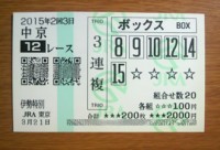 伊勢特別2015的中/競馬予想無料