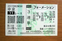 ファルコンS2015的中/競馬予想無料