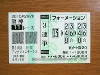アンタレスＳ2015的中/競馬予想無料