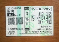 仲春特別2015的中/競馬予想無料