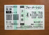 阪神牝馬S2015的中/競馬予想無料