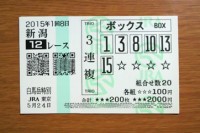 白馬岳特別2015的中/競馬予想無料