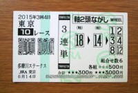 多摩川S2015的中/競馬予想無料