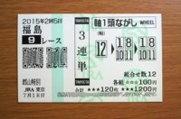 郡山特別2015的中/競馬予想無料