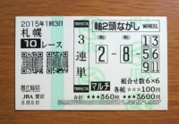 帯広特別2015的中/競馬予想無料