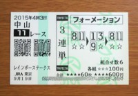 レインボーS2015的中/競馬予想無料プロ