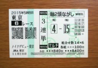2015年5回8日東京レース的中/競馬予想無料