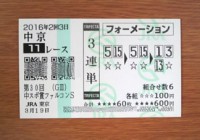 ファルコンＳ2016的中/競馬予想無料プロ