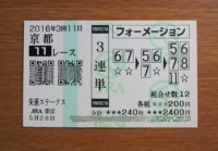 朱雀Ｓ2016的中/競馬予想無料