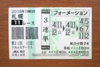 エルムS2016的中/競馬予想無料