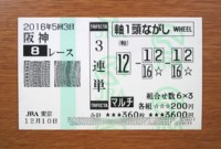 2016年5回3日阪神8レース的中/競馬予想無料