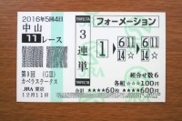 カペラS2016的中/競馬予想無料