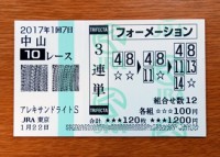 アレキサンドライトS2017的中/競馬予想無料