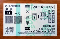 小金井特別2017的中/競馬予想無料