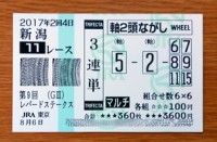 レパードS2017的中/競馬予想無料 レパードS2017的中/競馬予想無料