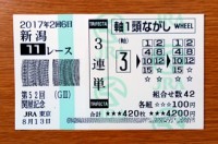 関屋記念2017的中/競馬予想無料 関屋記念2017的中/競馬予想無料