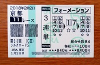 シルクロードS2018的中/競馬予想無料