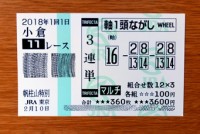 帆柱山特別2018的中/競馬予想無料プロ