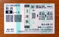 2018年2回7日新潟レース的中/競馬予想無料