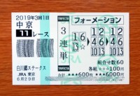 白川郷S2019予想/競馬予想無料