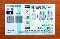 2019年4回6日京都8レース的中/競馬予想無料