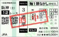 2020年1回5日阪神12レース的中/競馬予想無料 2020年1回5日阪神12レース的中/競馬予想無料
