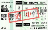 2020年1回3日福島12レース的中/競馬予想無料 2020年1回3日福島12レース的中/競馬予想無料